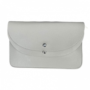 Envelope Clutch Bag - Light Grey